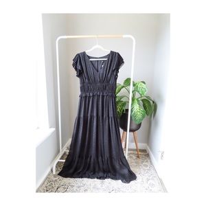 ANN TAYLOR Flutter Sleeve Flair Dress - Size 10